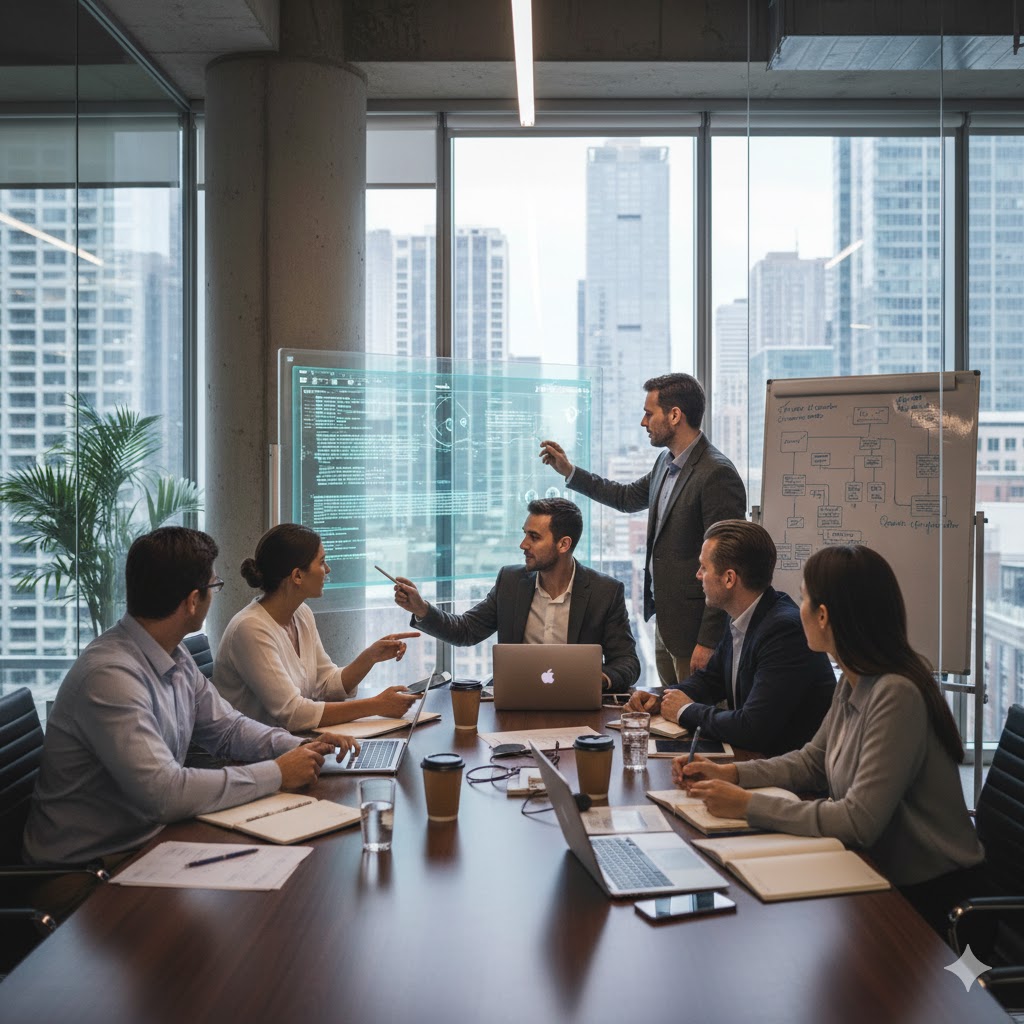 IT ve server altyapısı görseli